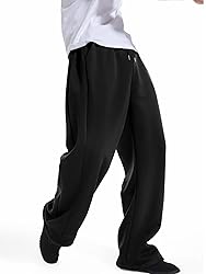 ZUGJAM Men's Baggy Sweatpants Wide Leg Lounge Sweat