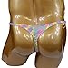 Men's Bulge Pouch Thong G-Strings Panties Underwear Camo (L/XL fit 34''-38'', Pink Camo)