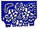 Day of the Dead Banner- Mexican Fiesta Papel Picado Garland- Large (16 Feet) Horizontal Paper