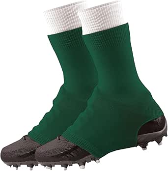 Tck Football Spat Cleat Covers Dark Green Small Clothing Shoes Jewelry Amazon Com