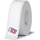 Label Maker Tape Compatible for NIIMBOT D11 D110 D101, Thermal Sticker Paper 0.55'' x 1.97'' Waterproof Labeling Tape Replacement 130 Labels/Roll (14×50mm)