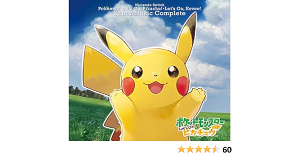 Nintendo Switch Pokemon Let S Go Pikachu Let S Go Eevee Super Music Co Original Soundtrack Amazon Es Cds Y Vinilos