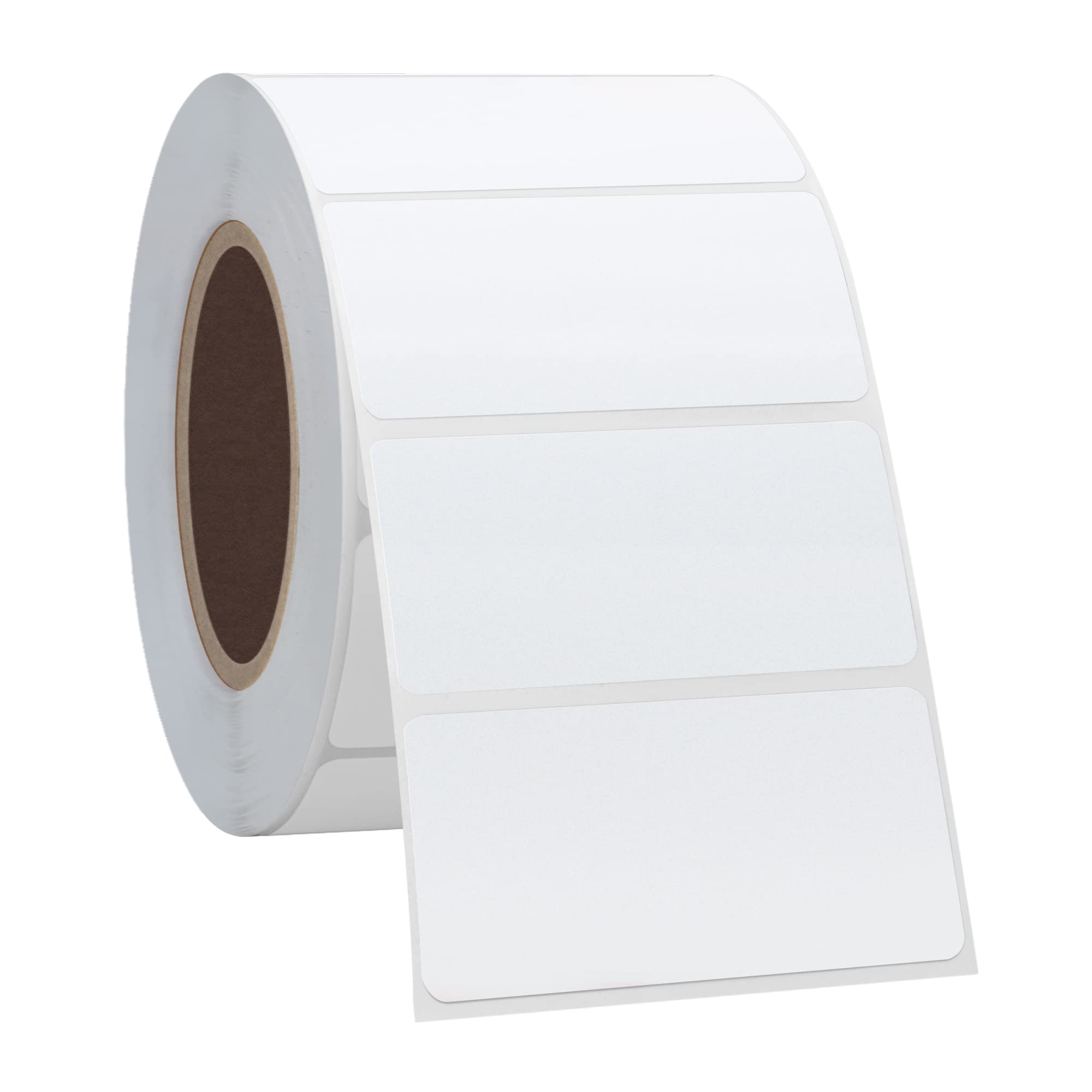 Hycodest 51x25mm Receipt Stickers Address & Shipping Labels Thermal Paper Labels, Rolled, 1000 Stickers
