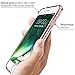 iPhone 7 Case, iPhone 8 Case [Scratch Resistant] i-Blason Clear [Halo Series] for Apple iPhone 7/Apple iPhone 8 Cover (Clear/Rose Gold)