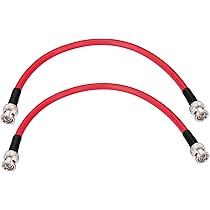 Superbat 12G SDI-kabel, 8 m, 4K UHD SDI-videokabel, 75 ohm, BNC-kabel, ondersteunt 6G, 12 Gbit/s en 4K 60 fps overdracht, voor videobeveiligingscamera, SDI- converter