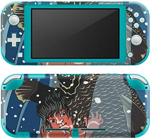 Igsticker Nintendo Switch Lite 専用 デザインスキンシール 全面 任天堂 スイッチ ライト 専用 ゲーム機 カバー アクセサリー フィルム ステッカー エアフリー 和 鯉 イラスト Video Game Video Game Neotek Ru