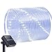 Oak Leaf Outdoor Solar String Lights, 41 Feet Solar Rope Lights 100LED Outdoor Lighting Rope, Waterproof Copper Wire Tube Lights with Solar Panel for Outdoor Indoor Home Garden Patio Parties