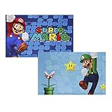 2pc Super Mario Pillowcase Set Nintendo Fresh Look Bedding Accessories