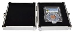 Aluminum Universal Storage Box for Single Coin Slab