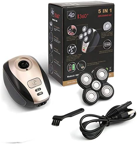 4d 1360 5 in 1 grooming kit