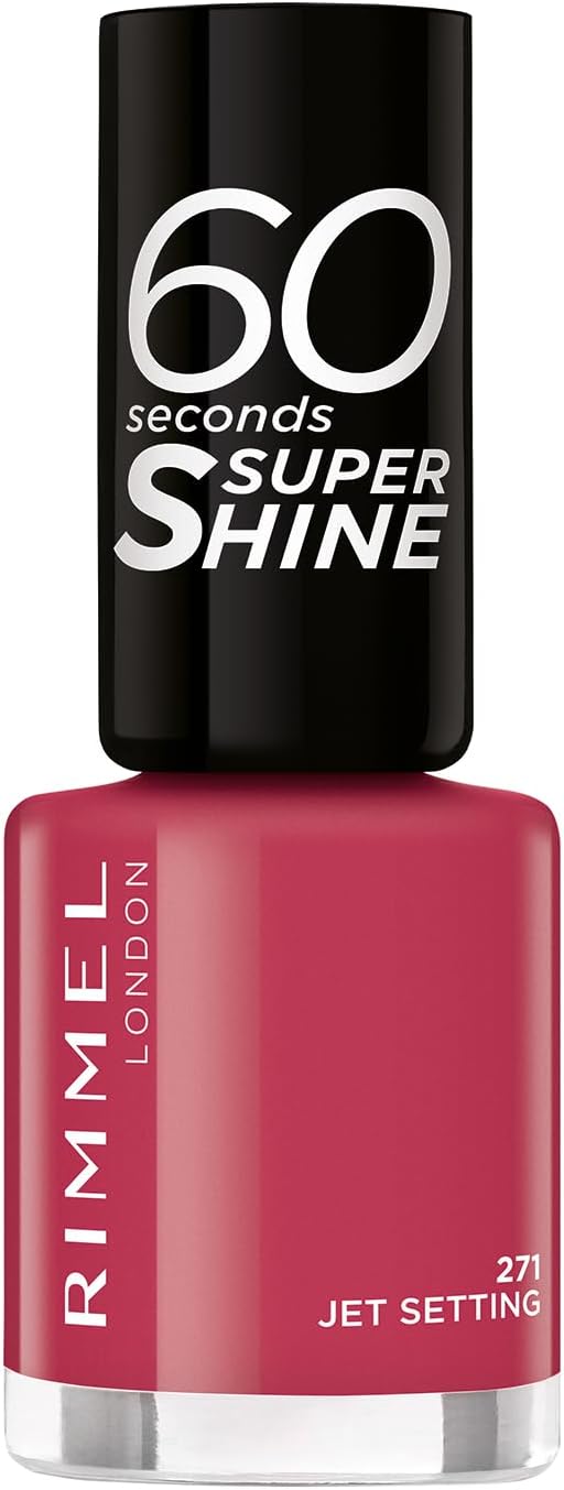 Rimmel 60 Seconds Super Shine Nail Polish 271 Jet Setting 8 ml