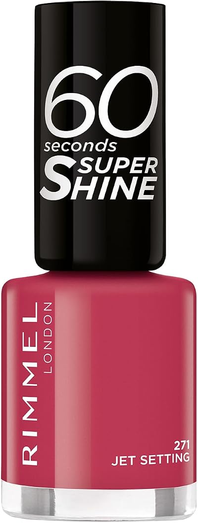 Rimmel 60 Seconds Super Shine Nail Polish 271 Jet Setting 8 ml