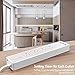 WiFi Smart Power Strip Surge Protector Extension with 4 Individual Control Smart Plugs and 4 USB Ports and 5.9ft Long Extension Cord, Smart Life APP Work with Alexa & Google Assistant
