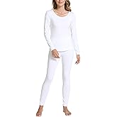 GYS Bamboo Viscose Long Johns Sets Thermal Underwear for Women Long Sleeve Base Layer