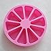Big Round Flexible Silicone Mold for Handmade DIY Soap Cake with 10 Triangle Shaped Cavity