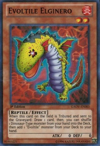 Yu-Gi-Oh! - Evoltile Elginero (GAOV-EN083) - Galactic Overlord - 1st Edition - Super Rare