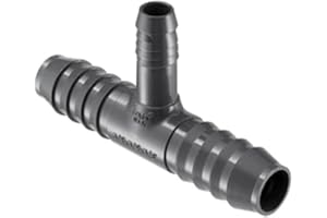 SPEARS MANUFACTURING Spears 1401 PVC Barbed Reducing Tee (5, 3/4" x 3/4" x 3/8")