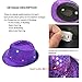 DB LED Light up Hats Flashlight Fedora hat, Unisex, Colorful, Suitable for Party and Club, Light up The Night Silver