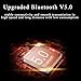 HonShoop Bluetooth Headset Handsfree Wireless Bluetooth Earpiece V5.0 in Ear with Stereo Mic for Compatible iPhone Android Cell Phones Business/Workout/Driving
