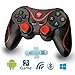 A-szcxtop Android Bluetooth Gamepad Wire Wireless Rechargeable Game Controller Support for Smart Phone,Pad,TV,TV Box with Android Platform 3.2 or Above