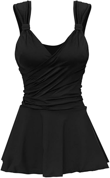 Ecupper Women S One Piece Plus Size Swimwear Shaping Body Swimming