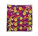 (50) Mylar Purple Rainbow Smiley Bags 5 mil - 6