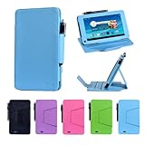i-UniK Hisense Sero 7 LT (Lite) Tablet Multi-Angle Case / Cover [Retail Packaging & FREE Stylus Pen] - (Light Blue)