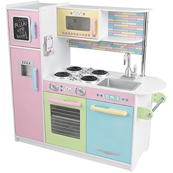 Amazon.com: Kidkraft Retro Kitchen and Refrigerator in ...
