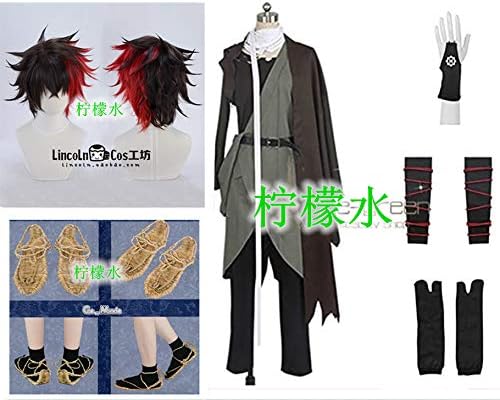 Amazon 靴 ウィッグ コスプレ衣装 脇差 刀剣乱舞 とうけんらんぶ 新刀剣男士 肥前忠広 ひぜんただひろ 風 打刀 コスチューム コスプレ 仮装 通販