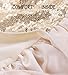 Cilucu Flower Girls Dresses Kids Birthday Party Dress Toddlers Sequin Tutu Dress Pageant Gown Sleeveless Gold