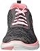 Skechers Women's Flex Appeal 2.0 Sneaker,black coral,7.5 M US