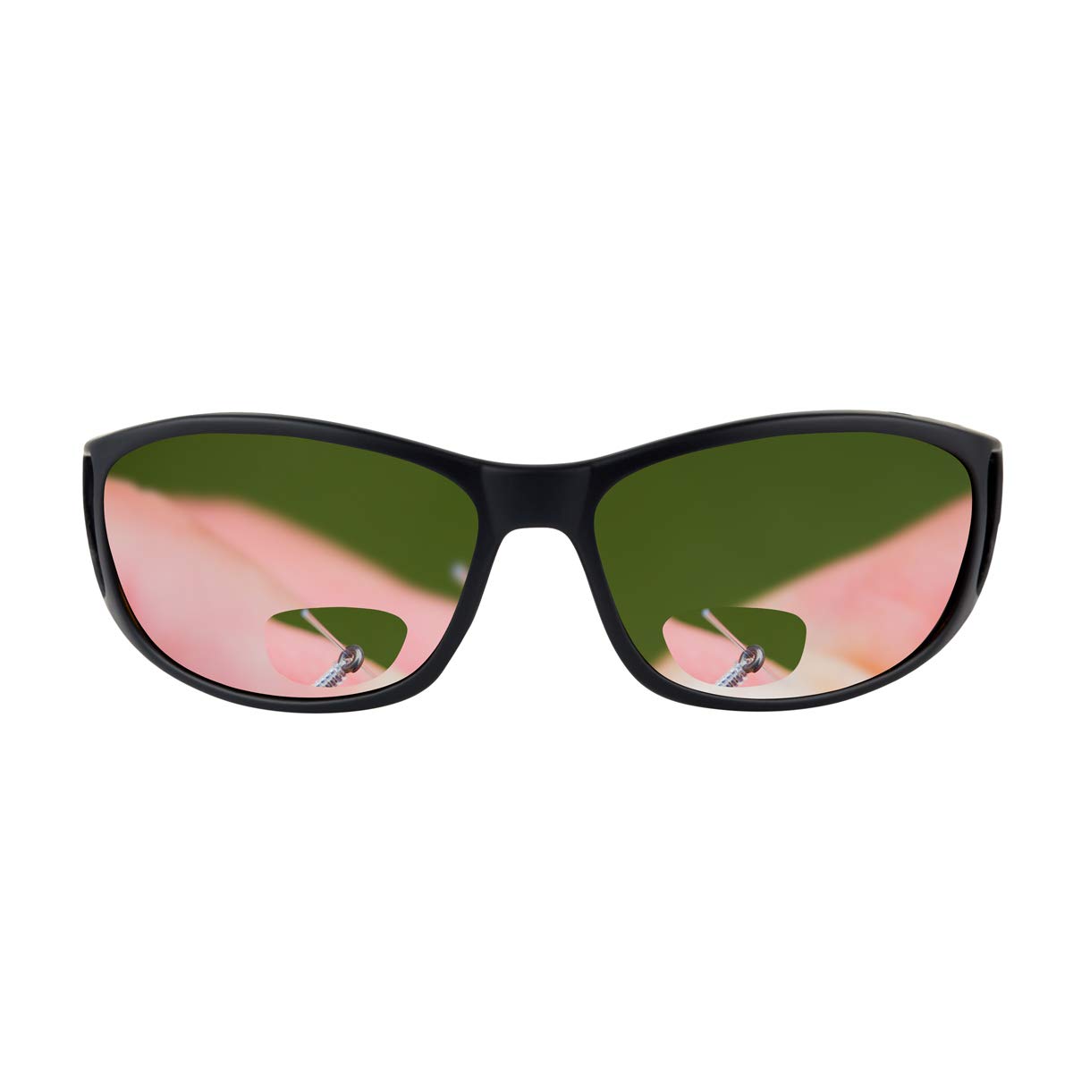 Fortis Wraps Polarized Fishing Sunglasses - 180° Vision, UV400 - (Bifocal)