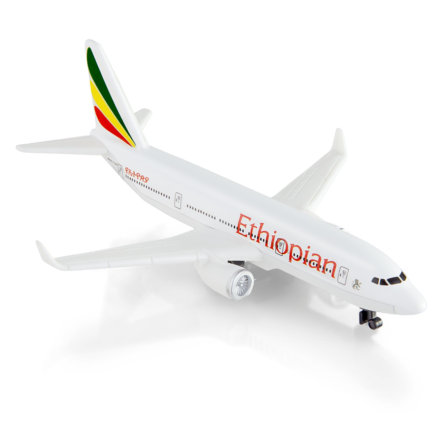 HANGOU Model Airplane American Ethiopia Plane Model Plane Airplane for Collection & Gifts