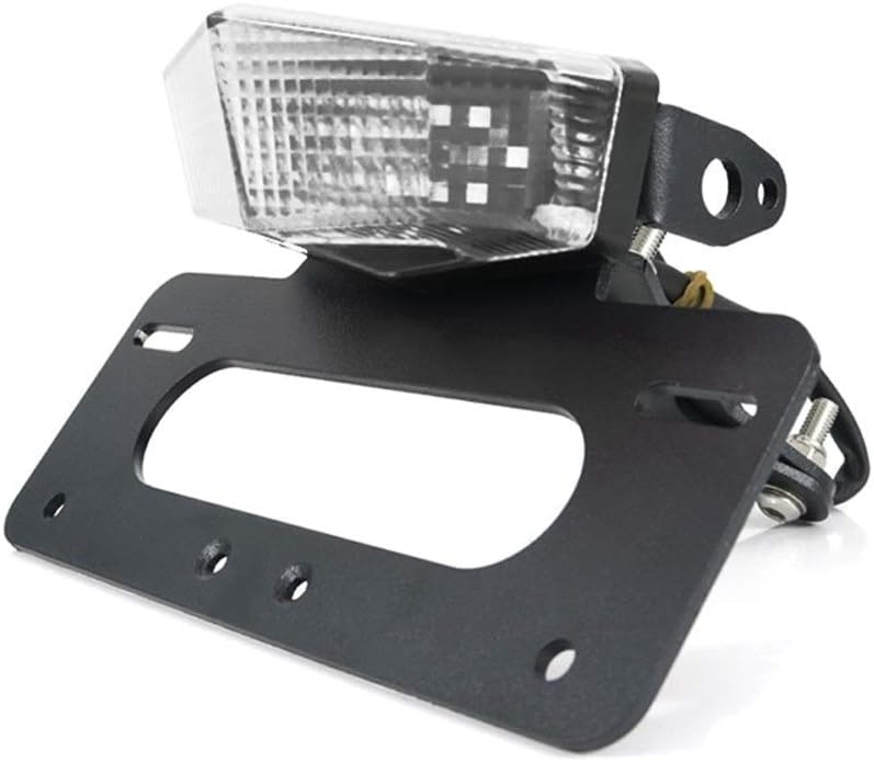Porta Targa Sportivo Regolabile Per KTM DUKE 790 / 890 R (2018-2024) | Kit Completo Con Luce Omologata | SEPTAR