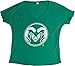 Colorado State University | CSU Rams Vintage Style Ladies' V-Neck Flowy Shirt-Vneck,S