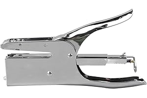 Heavy Duty Stapler, Large Capacity Metal Plier Office Stapler for 40 Sheets, Compact Handheld Stapler for School Home Office 