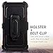 J.west V10 Case, Hybrid Rugged TPU Full-Body Protection Case Shock Absorption Design with Rotating Belt Clip Holster Kickstand Armor Case for V10 Case (5.7