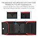YIANNA Waist Trimmer for Women/Men, Back Double Support Waist Trainer Sweat Belt
