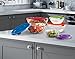 10 Piece Glass Bowl Set with Plastic Lids (Microwave, Freezer and Dishwasher Safe) by PKP