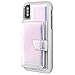 Case-Mate iPhone X Case - Compact Mirror - Iridescent - Holds 4 Cards - Protective Design for Apple iPhone 10 - Iridescent