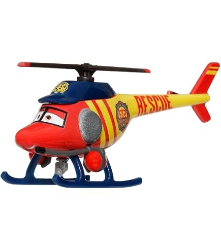 Amazon.com: Dinoco Helicopter Disney World of Cars Edition 1:55