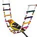 BWOGUE Wooden Chicken Flexible Ladder,Parrot Chicken Swing,Pet Toy
