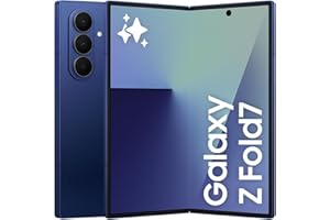 Samsung Galaxy Z Fold7, 256GB, Blue Shadow (CAD Version & Warranty) - AI Smartphone, Snapdragon 8 Elite, 200MP, Foldable Dyna