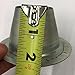 Ultramatic Feeders Tall Mini Funnel, Silver, Metal, 2.75