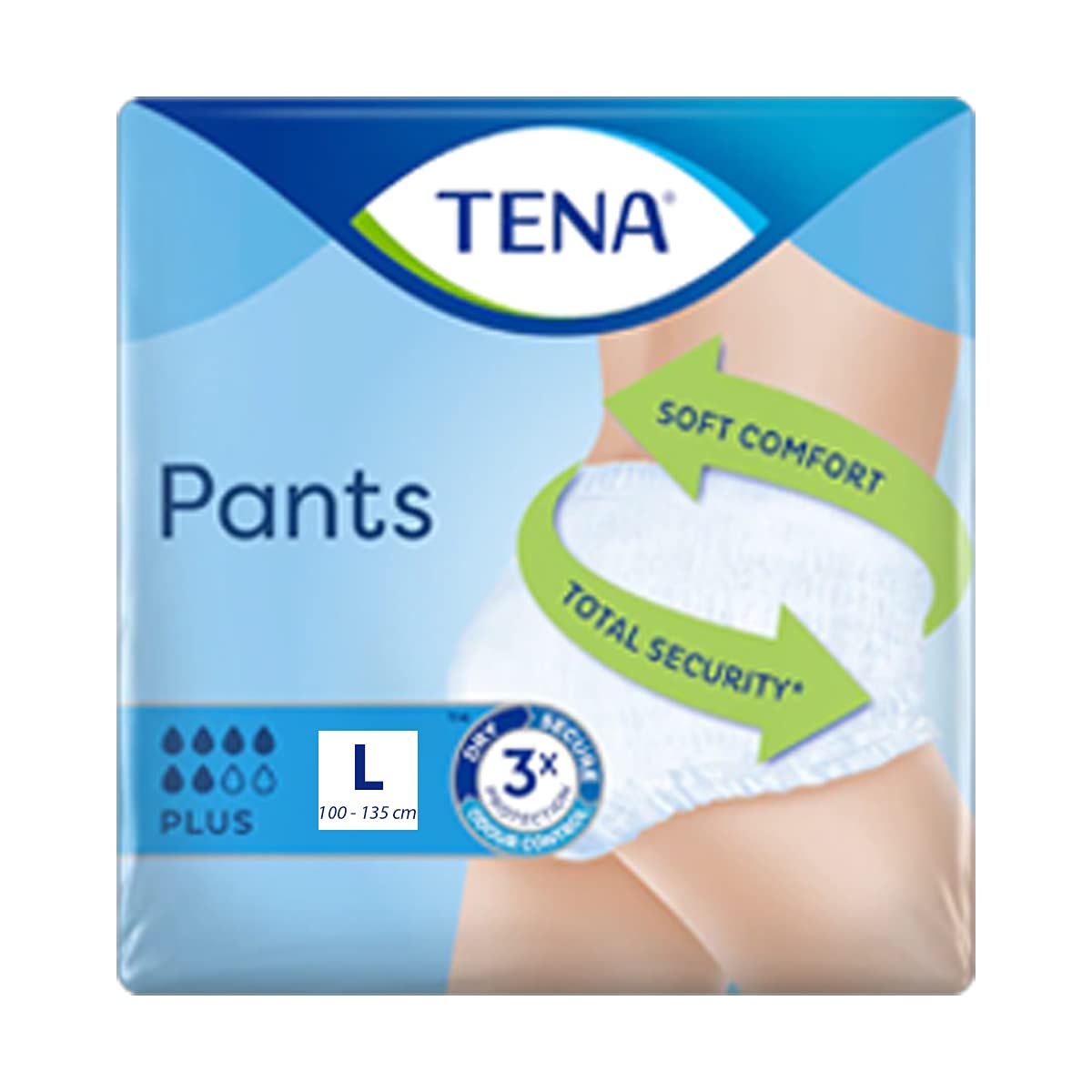 Tena Pants Plus Large 8'S