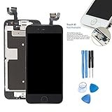 Screen Replacement For iphone 6S Touch Digitizer - ibaye 4.7 inch Black LCD Display Full Assembly with Home Button Front Camera, 3D Touch