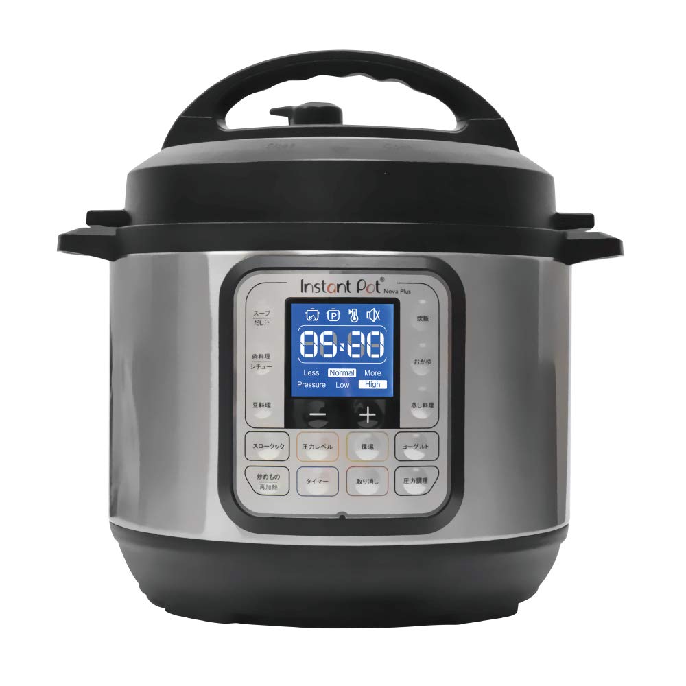 【国内正規輸入品】マルチ電気圧力鍋 Instant Pot(インスタントポット) 1台7役 Nova Plus Mini 3.0L ブラック ISP1003商品画像