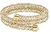 Swarovski Golden Double Crystaldust Bangle