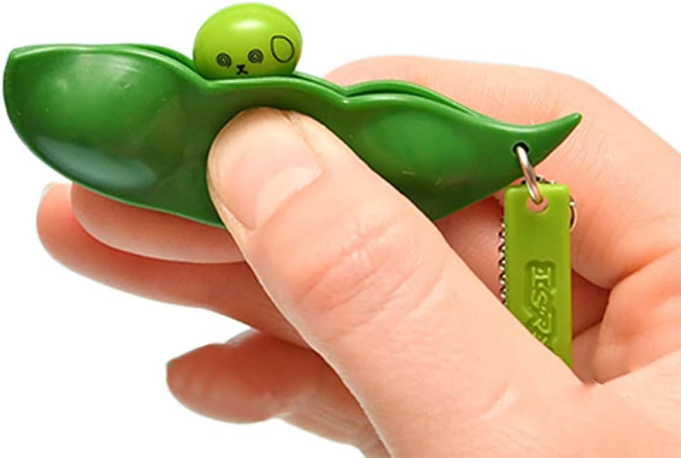 edamame stress relief toy