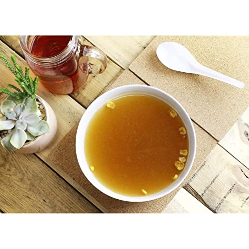 Juvale 50Pack Disposable Plastic Chinese Asian Soup Spoons for